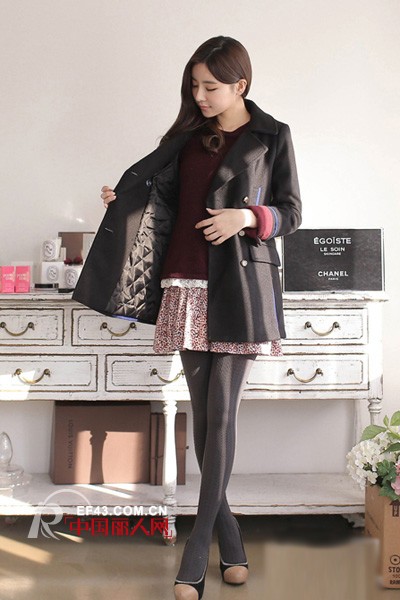 过年约会穿什么服装 呢子外套约会必备装