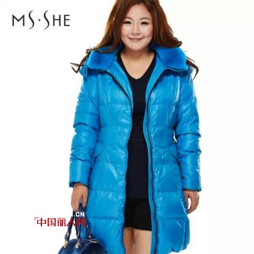 胖女孩穿什么品牌比较好 MSSHE女装修身显瘦