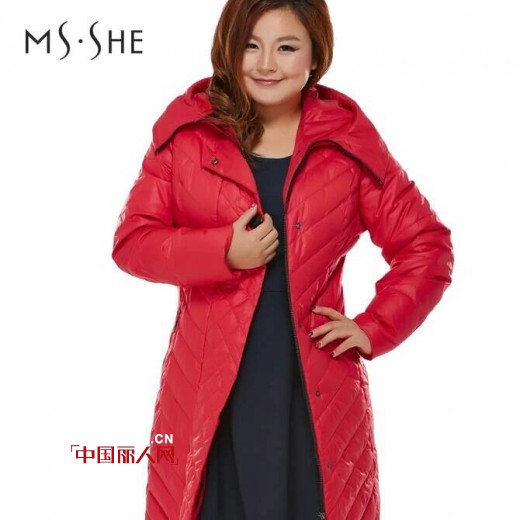 胖女孩穿什么品牌比较好 MSSHE女装修身显瘦
