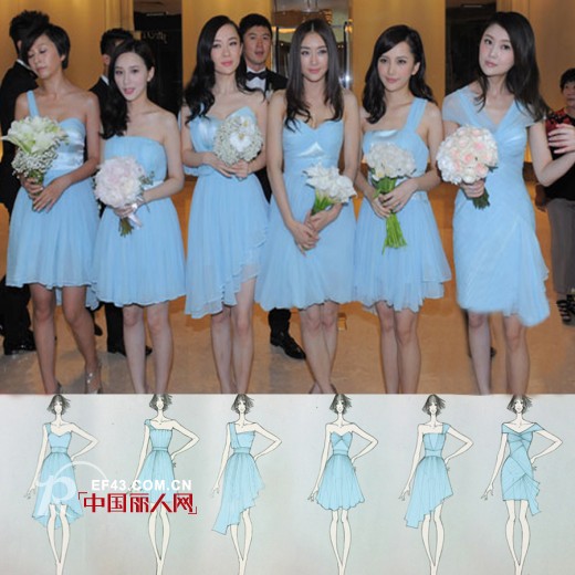 伴娘穿什么礼服好  伴娘礼服颜色