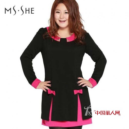 2014显瘦春装搭配 胖女孩也有春天