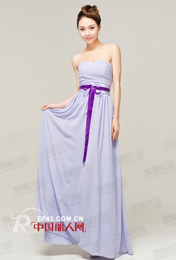伴娘礼服长款推荐
