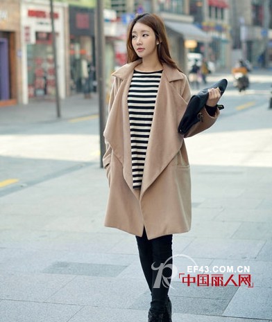 翻领外套 微胖女生冬日里的显瘦装扮