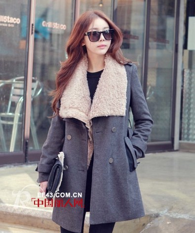 翻领外套 微胖女生冬日里的显瘦装扮