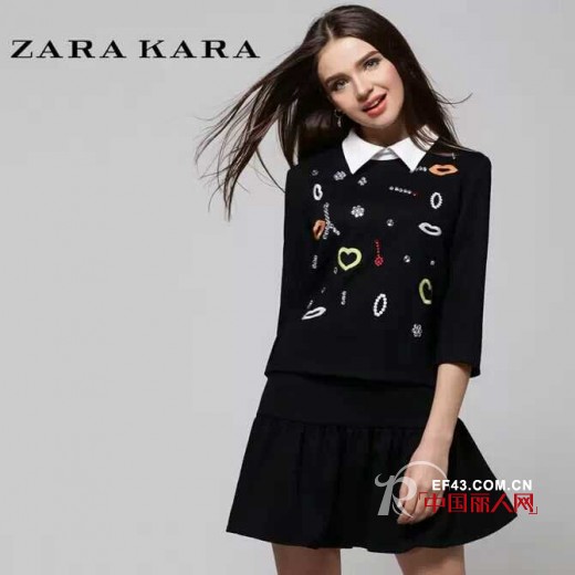 两件套裙装搭配 最能展现女孩的气质翩翩