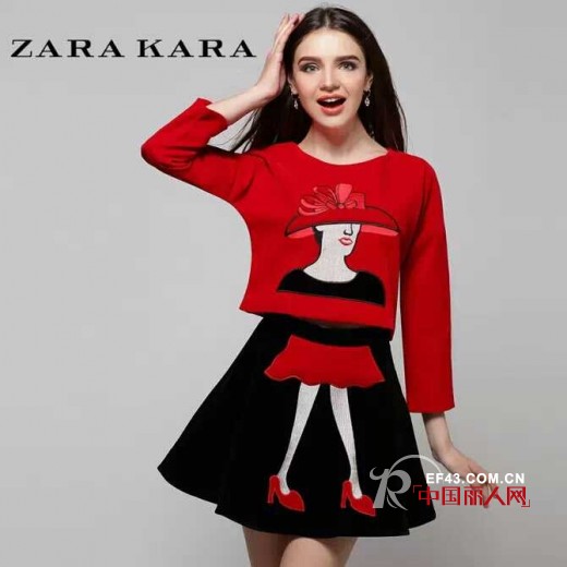 两件套裙装搭配 最能展现女孩的气质翩翩