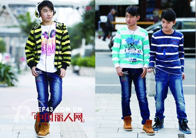 “绿色时尚”新潮流  越位少年装2013年春季新品