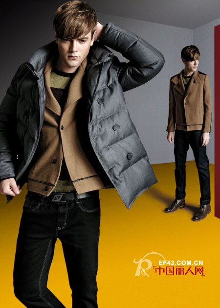 卡宾(Cabbeen)男装冬季火热单品 演绎超潮流酷型男