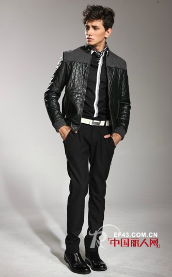 ZUNZH时尚男装黑色系 帅气精致的尊贵魅力