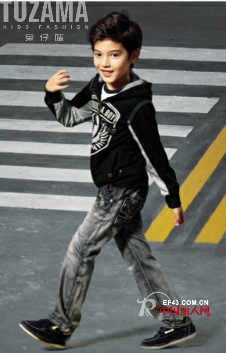 都市韵律撩动少儿炫酷节奏  兔仔唛春装新品强势上市