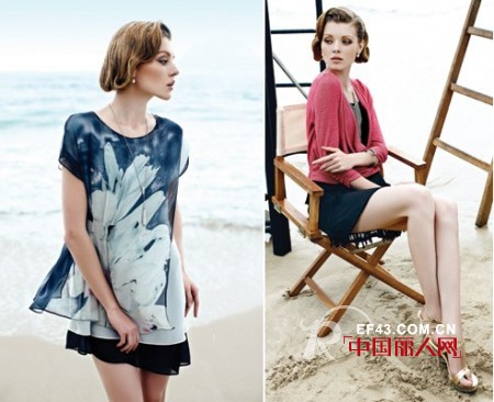 纷丽女装2013春夏“光影时光梦”  优雅风潮全面复活