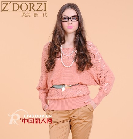 卓多姿女装2013春季新品  针织复古风来袭