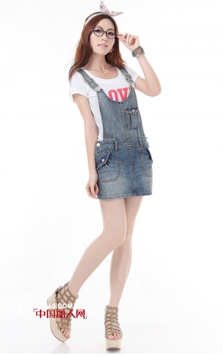 阿黛娜牛仔2013春夏新品  演绎俏皮率性风