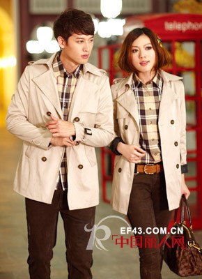 优友情侣套装春夏趋势:格子衬衫大行其道