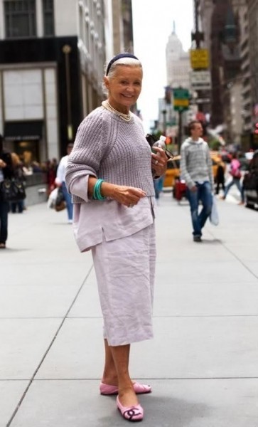 越熟越美丽 奶奶级潮人街拍演绎夕阳红