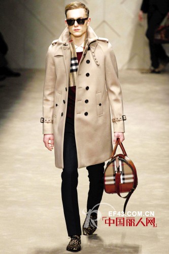 男装2013/14秋冬巡礼之米兰男装周:Burberry （三）