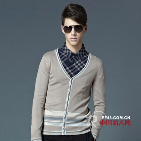 GXG男装春季送温馨 绅士针织衫彰显风度翩翩