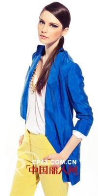 A/E连奴精致女装 沉静艳丽诱惑宝蓝