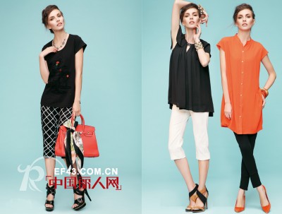奕色女装带来欧美简约时尚,2013春夏新品
