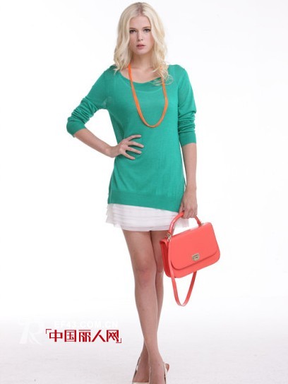 威丝曼女装2013春季必备针织衫推荐
