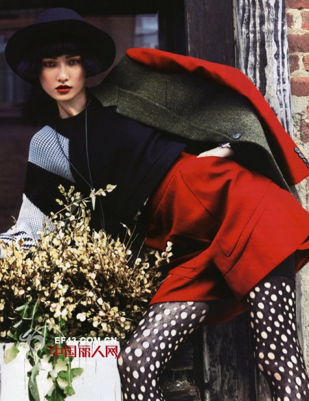 国际范超模王潇抢霸中国市场