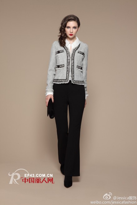 Jessica杰西卡春季时尚搭配 优雅强势回归