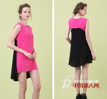 心吻女装2013春夏新品:动感亮丽色彩展开奇妙新篇章