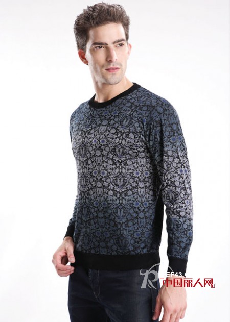 艾梅尼特旗下男装品牌MENSWEAR打造初春靓丽针织衫