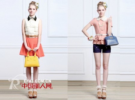 AYIYI女装2013春夏新品 穿出无限清甜感传递正能量