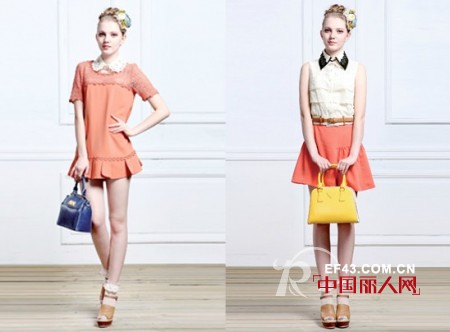 AYIYI女装2013春夏新品 穿出无限清甜感传递正能量