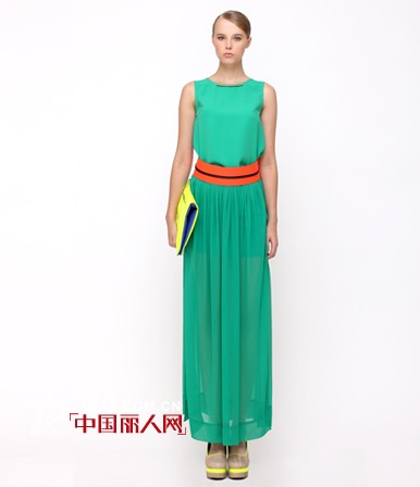 mikibana女装2013春夏新品 出挑荧光色帮你赚足眼球