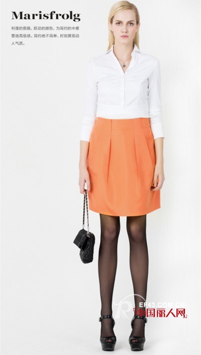 Marisfrolg女装2013春夏款 优雅连衣裙尽显成熟魅力