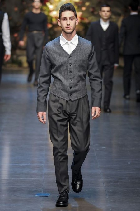 2013秋冬男装流行趋势:中国领