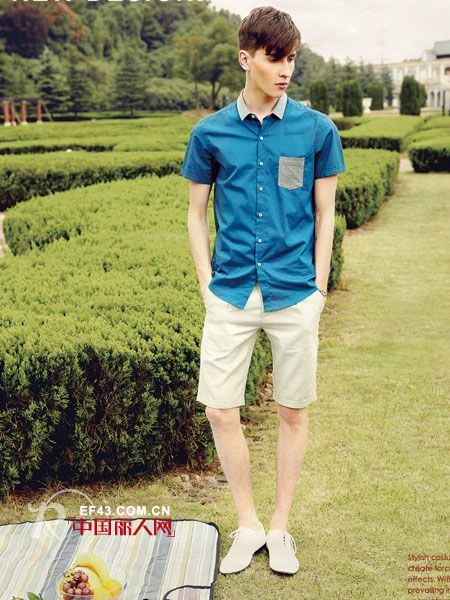 1943S品牌男装 清新穿夏装让你拥有美丽好心情