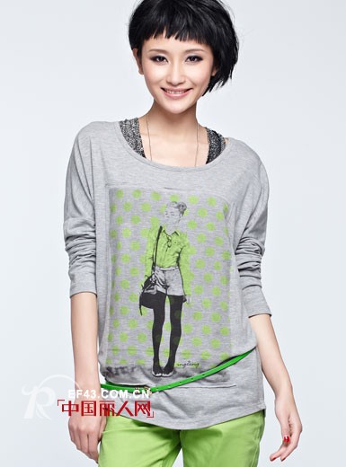 梦芭莎ing2ing2休闲T恤  迎接百变新一季