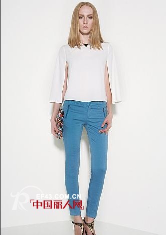 R&D女装2013春夏款 冷艳蓝色系让你热力不减