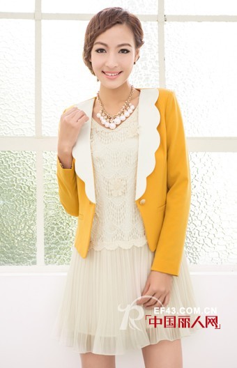 秋水伊人2013新款 清新亮丽黄散发初春向上正能量
