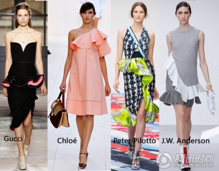 韵动荷叶边凹造型拼气场新宠