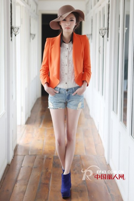 纳纹女装2013春季新品西装外套  让帅气来的更具品质感