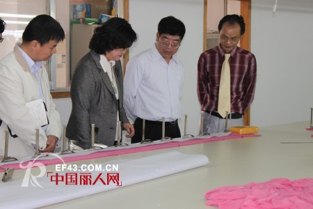 庄礼祥同志赴迪芬娜集团调研