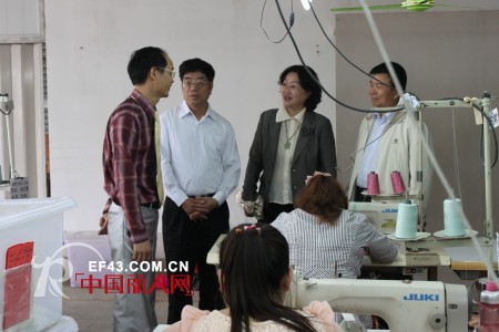 庄礼祥同志赴迪芬娜集团调研