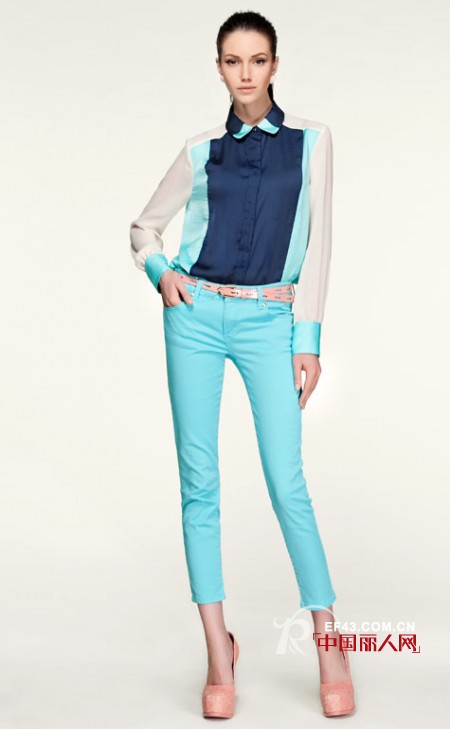 VERO MODA女装2013春夏款 惹眼荧光闪耀你双眼