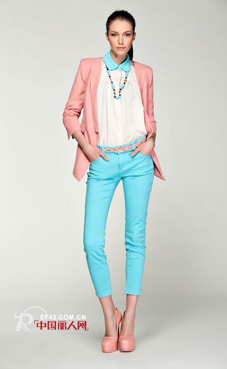 VERO MODA女装2013春夏款 惹眼荧光闪耀你双眼