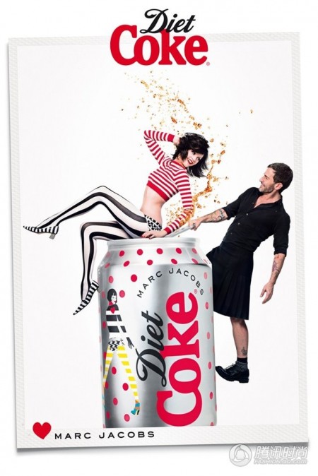 LV总监亮相饮料广告大展俏皮本色