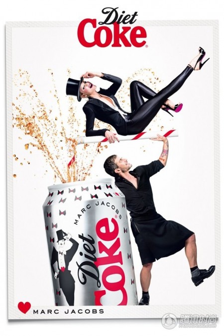 LV总监亮相饮料广告大展俏皮本色