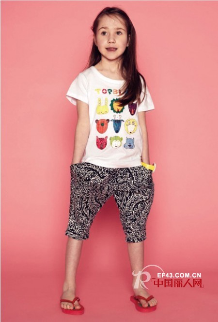 TOPBI淘帝品牌童装  2013春夏新款纯真上市