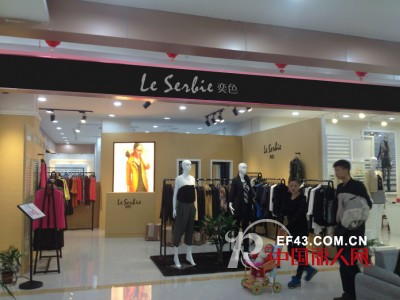 恭贺奕色lesebie女装品牌湖北黄石武商新店火热开张