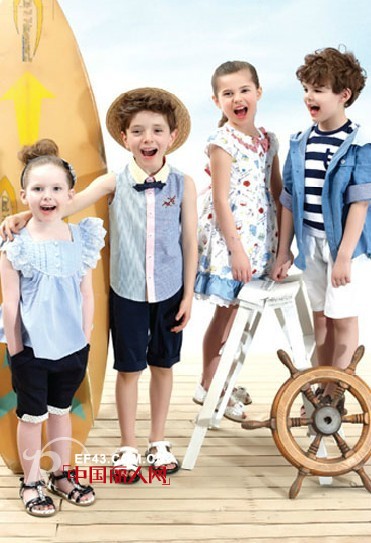 波仕2013春夏新款童装 休闲童装时尚典范