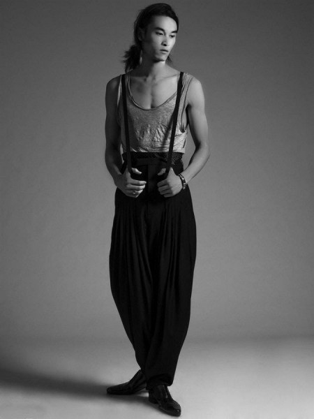 马英九女婿蔡沛然曾是男模 性感大片受热捧