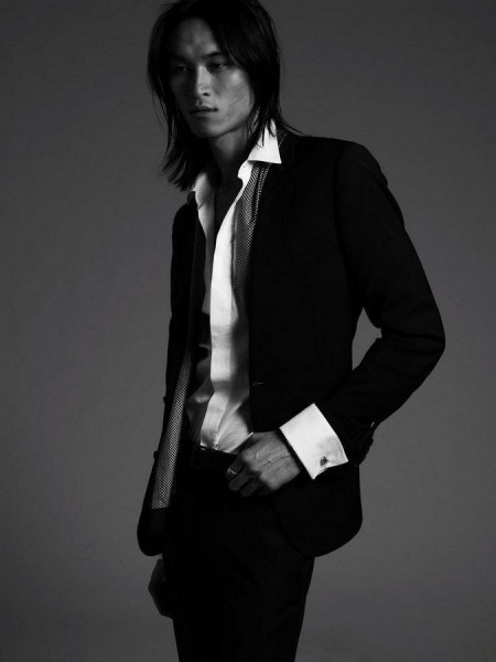 马英九女婿蔡沛然曾是男模 性感大片受热捧